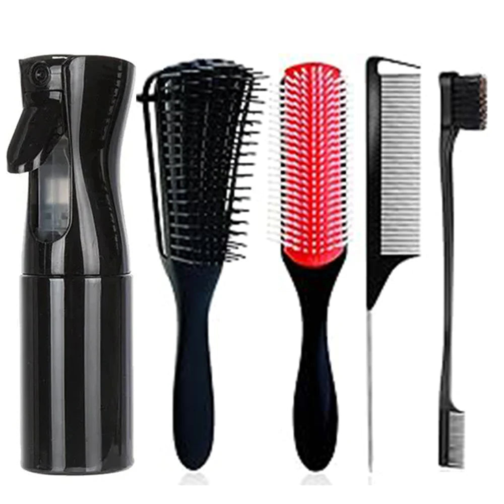 5pcs/set Detangling Hair Brush