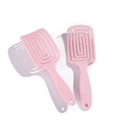 Square-Hollow Hair Comb