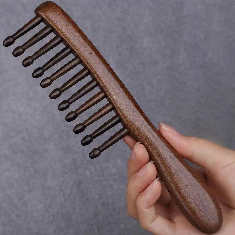 Natural Wooden Comb Anti-Static