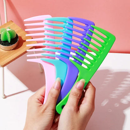 Large Wide-tooth Curly Hair Comb