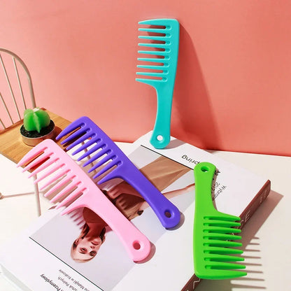 Large Wide-tooth Curly Hair Comb